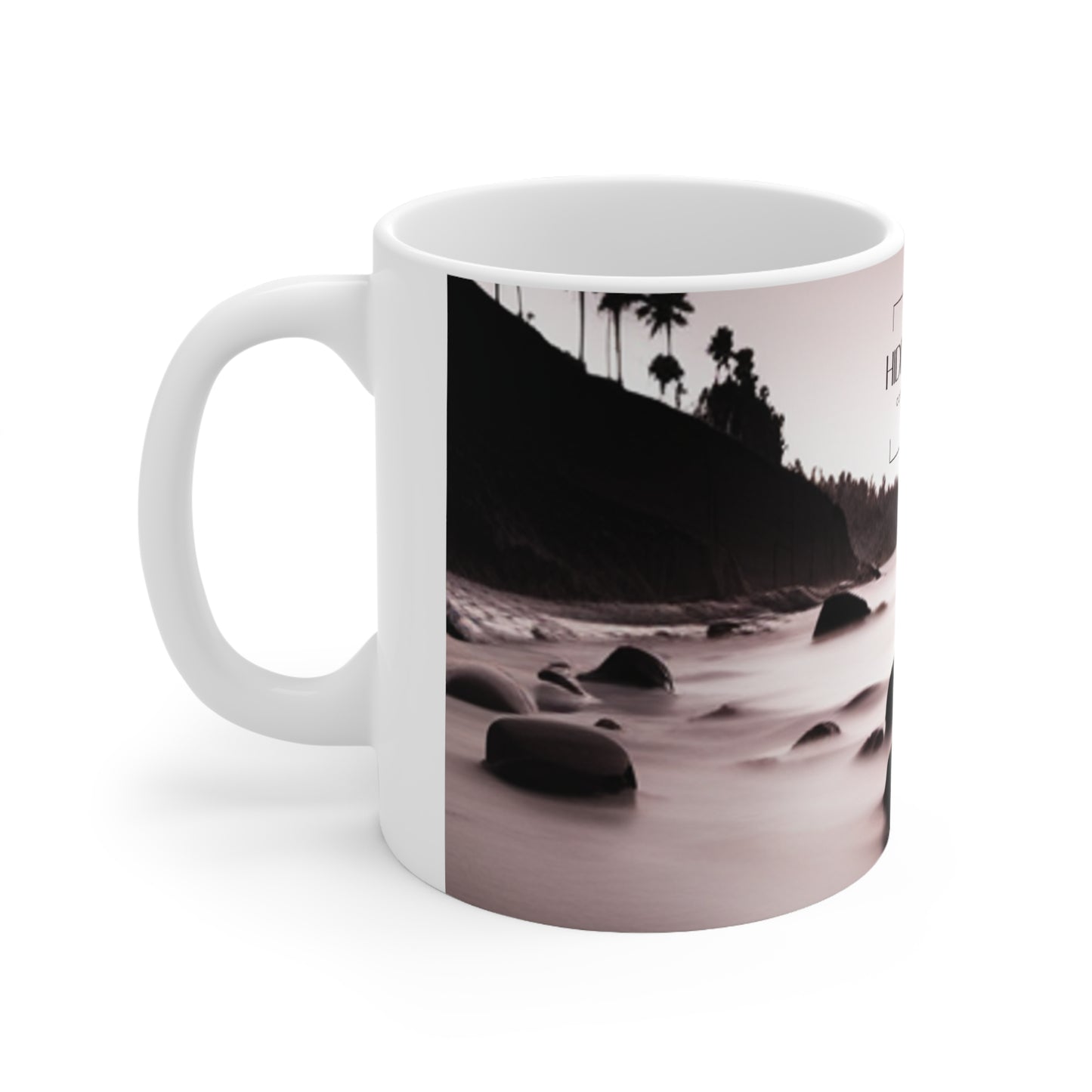 Ocean View Ceramic Mug 11oz