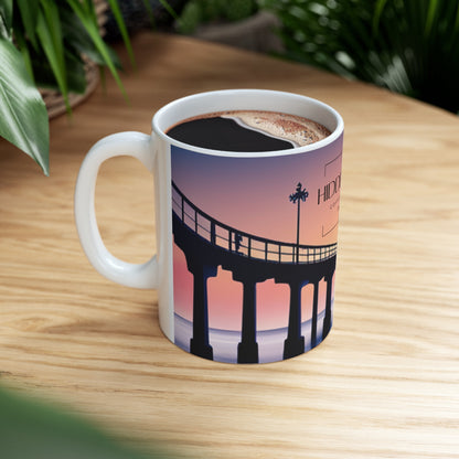 Sunset View Ceramic Mug 11oz