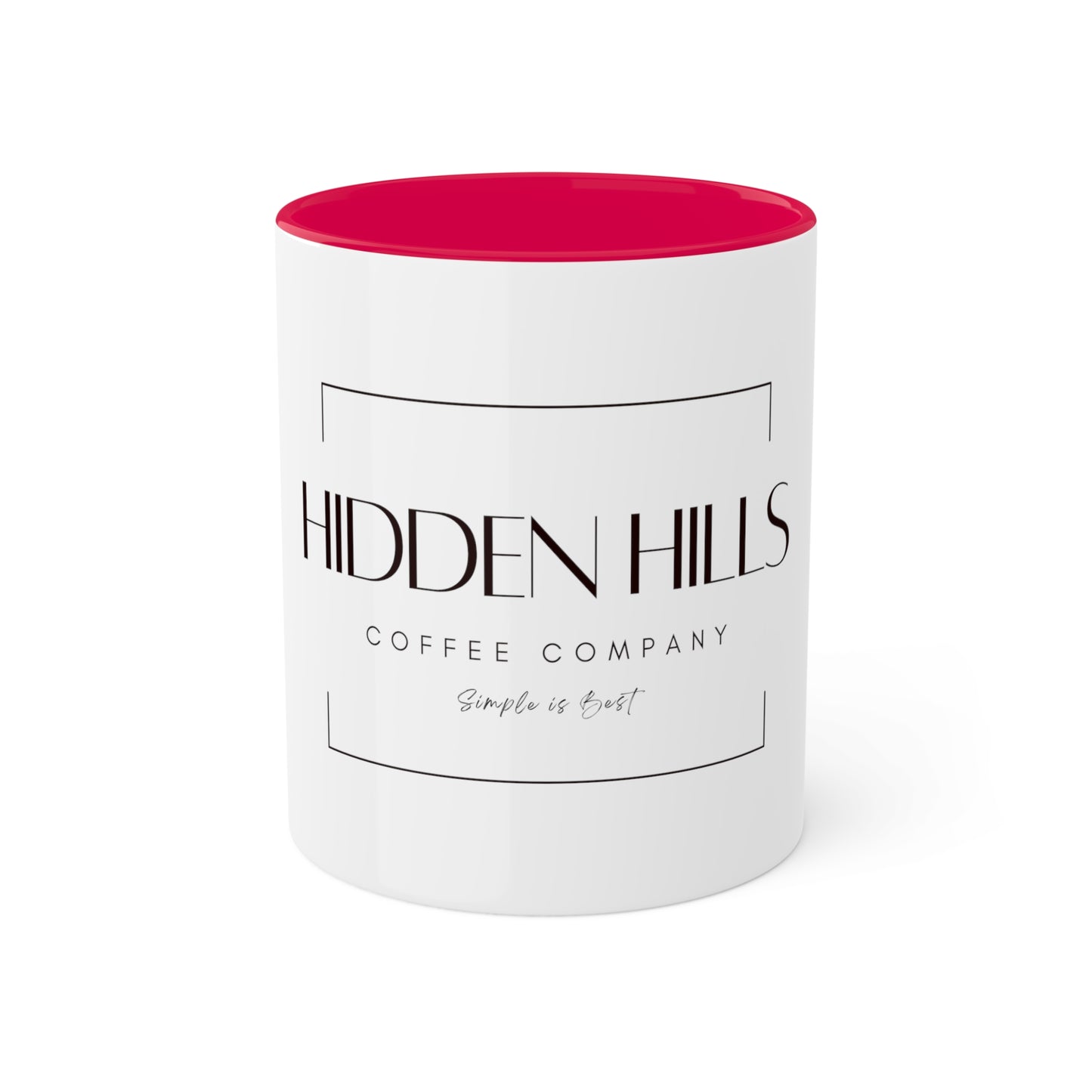 Hidden Hills Coffee Co. Colorful Mugs, 11oz