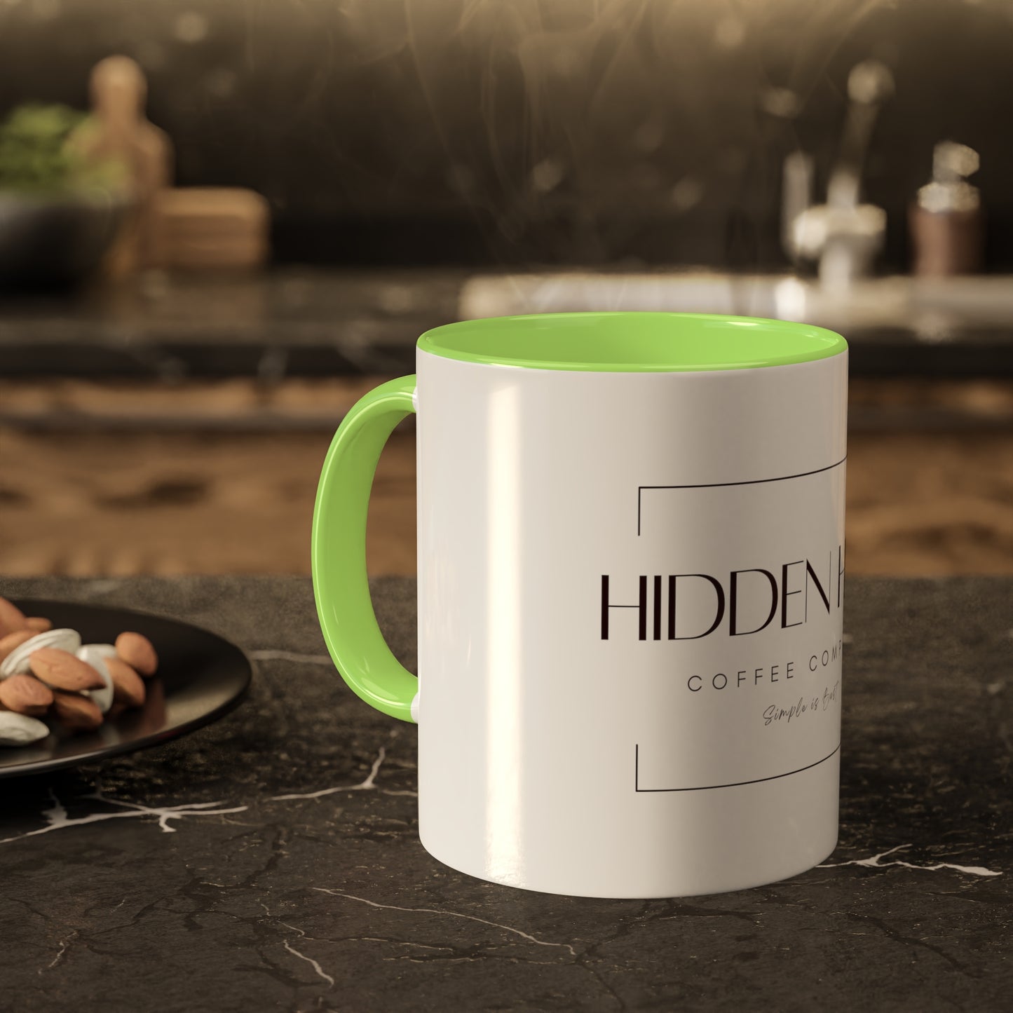 Hidden Hills Coffee Co. Colorful Mugs, 11oz