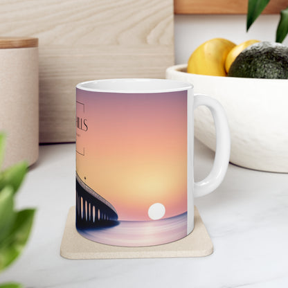 Sunset View Ceramic Mug 11oz